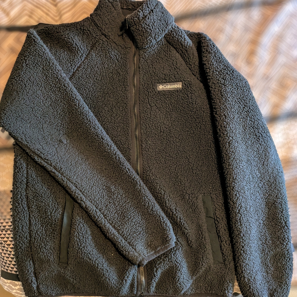 Columbia Men's Black Fleece Jacket